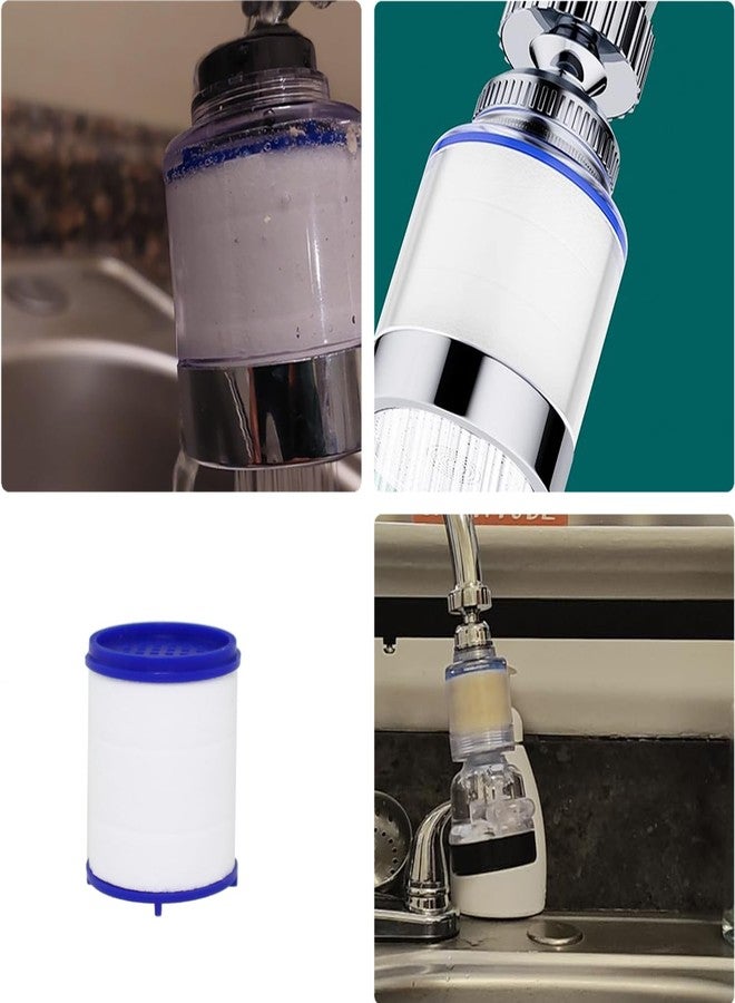 TAODAN 5PCS Replaceable Bathroom Sink Filter Elements Water Purifier Splash Proof Accessories for Filtering Stones/Sand/Scale - Image 5
